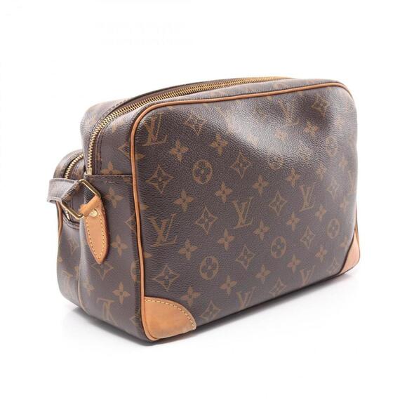 LOUIS VUITTON Brown Monogram Leather Shoulder Bag - Picture 2 of 15